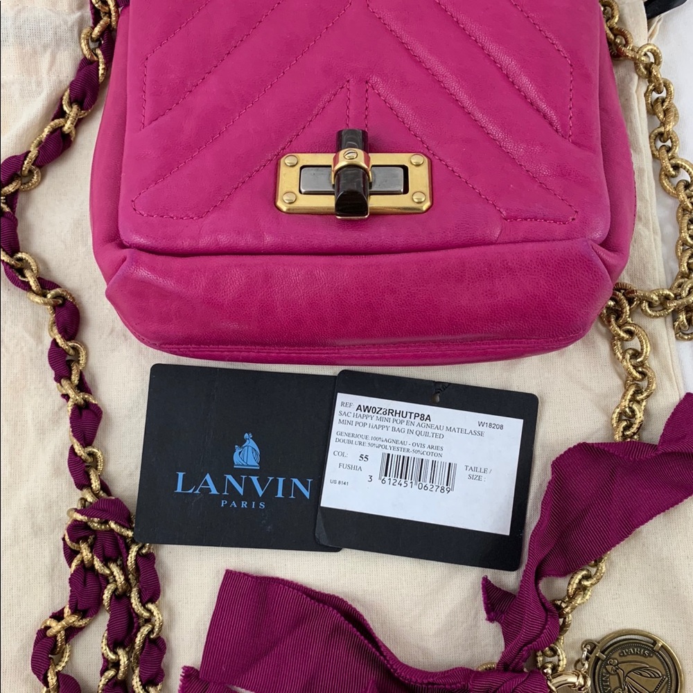 Lanvin happy pop bag